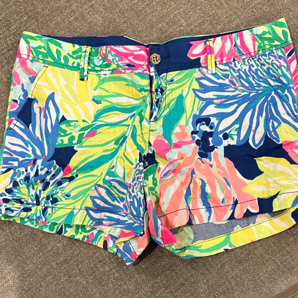 Lilly Pulitzer Multicolor Floral Women's Shorts
